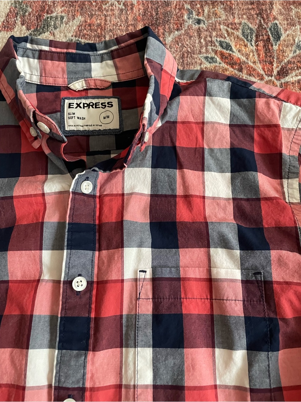 Medium Express Men's Button-Down Shirt